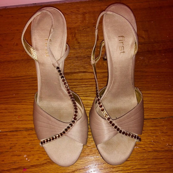 Open Toed Heels - Picture 2 of 2